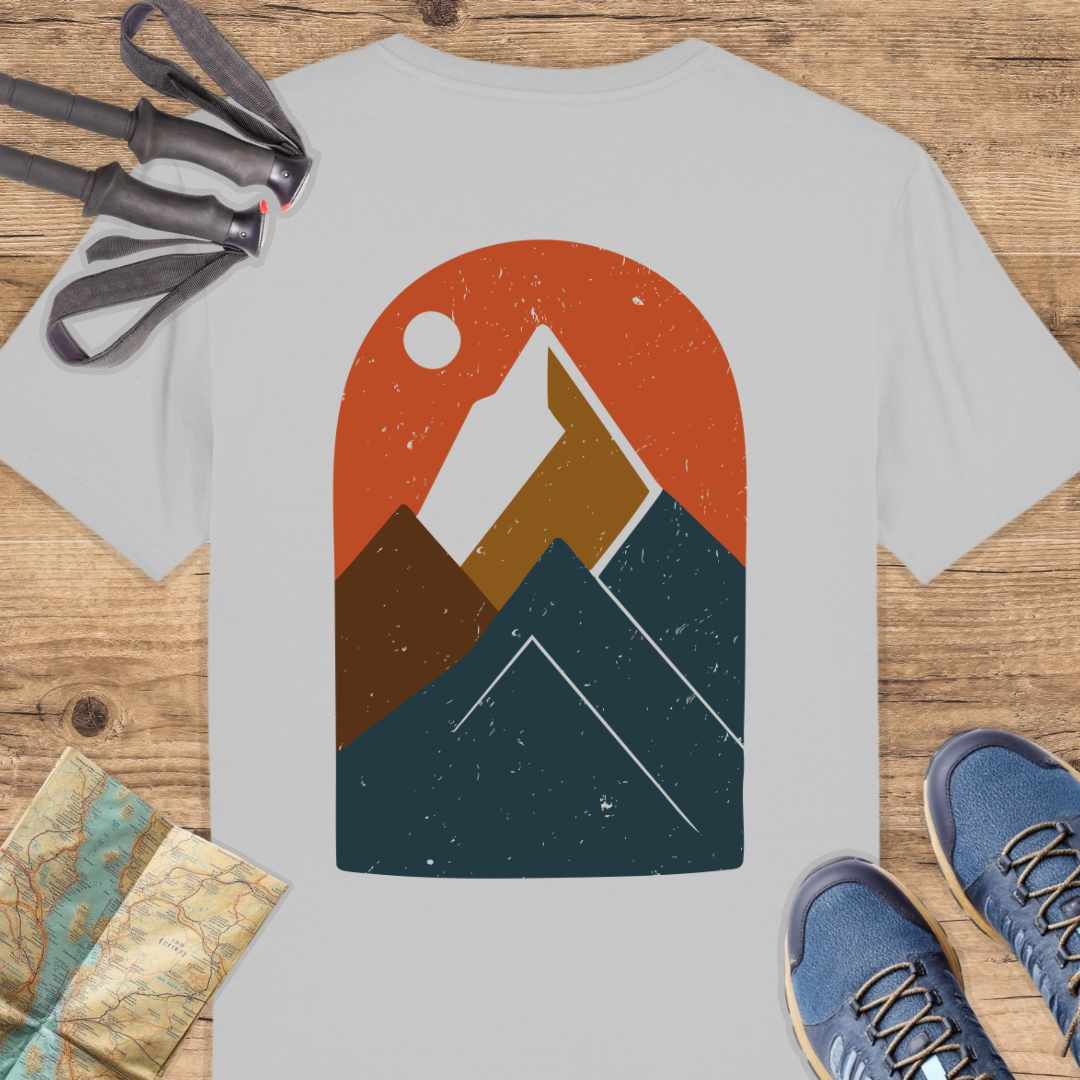 Unisex Bio T-Shirt Vintage Berge