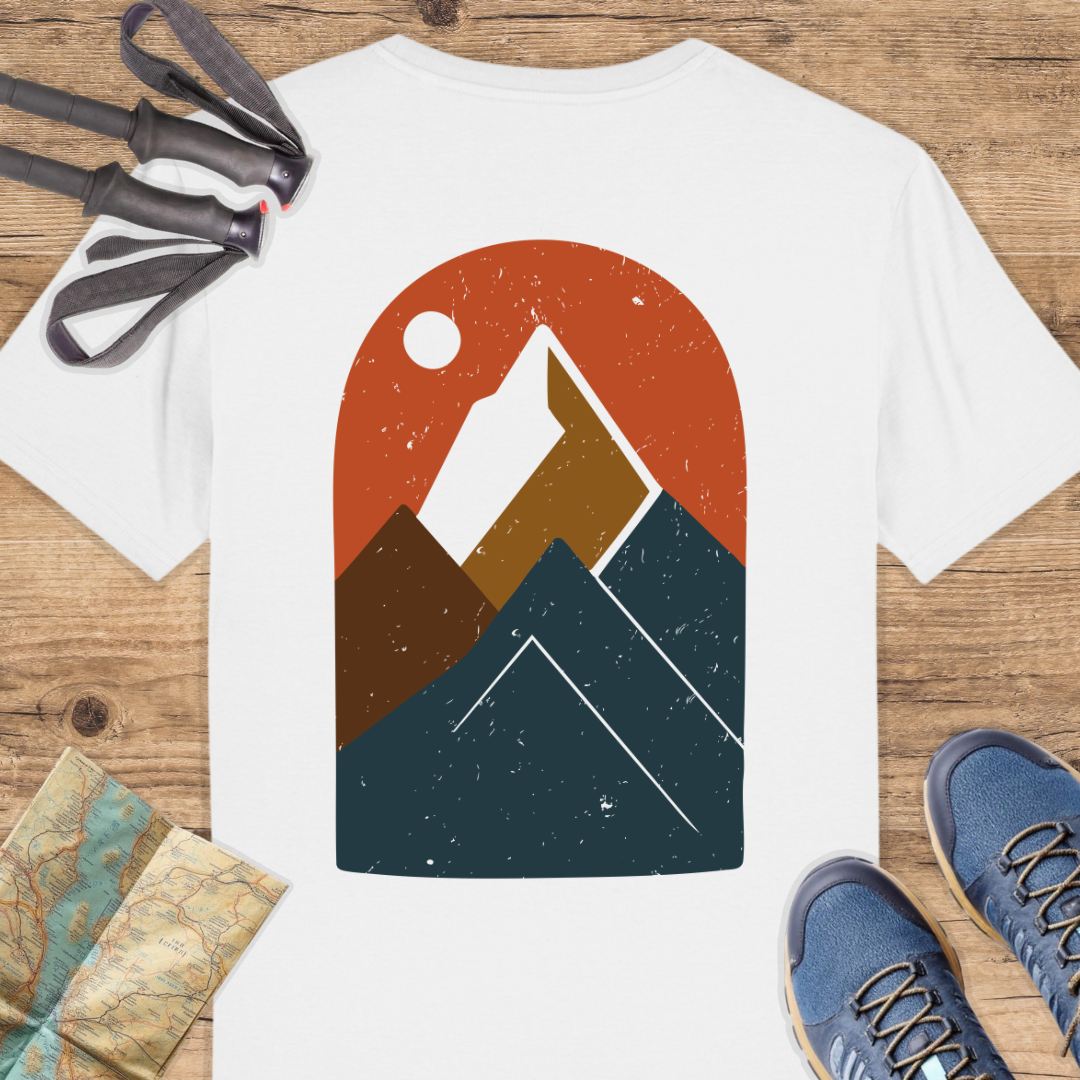 Unisex Bio T-Shirt Vintage Berge