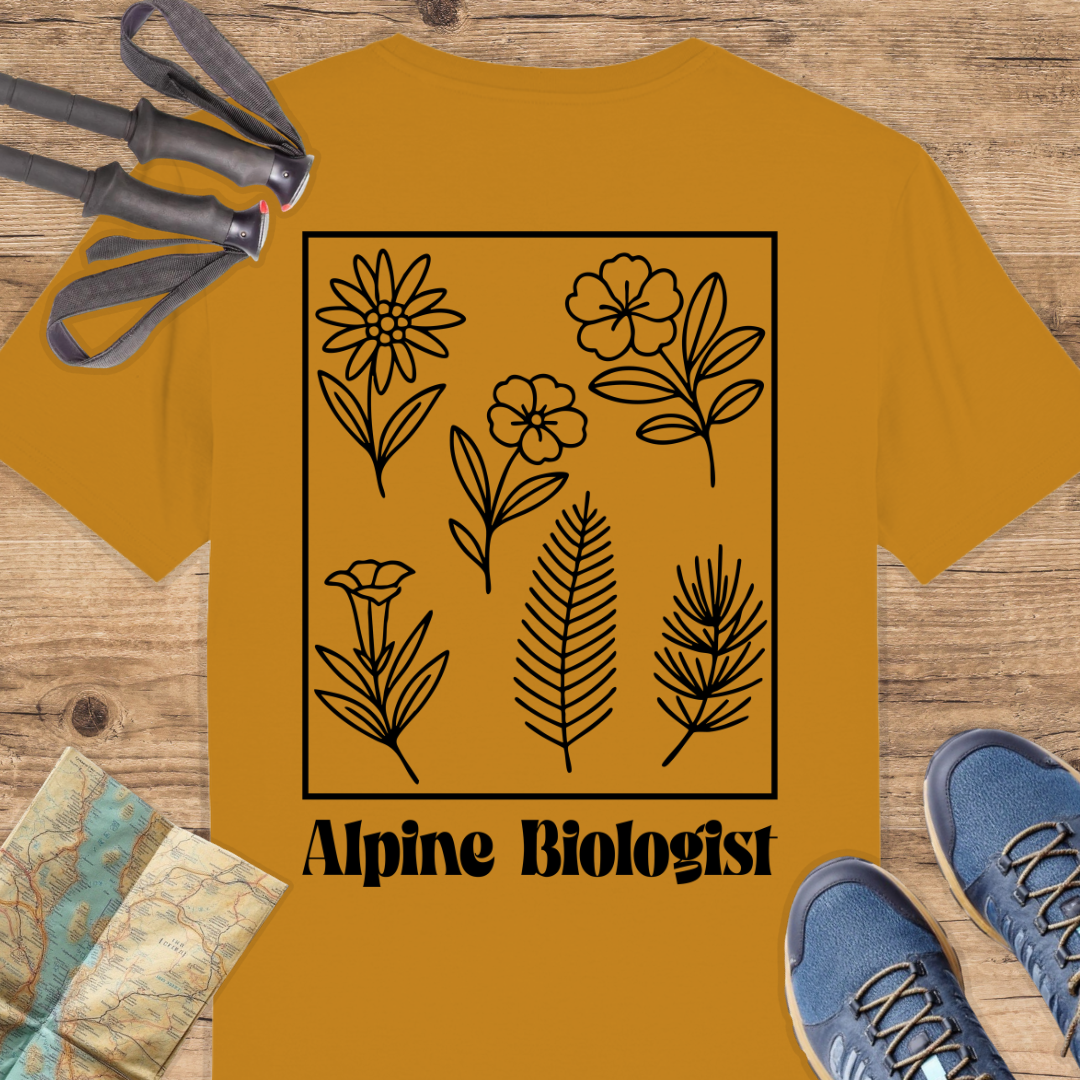 Unisex Bio T-Shirt Alpin Biologist