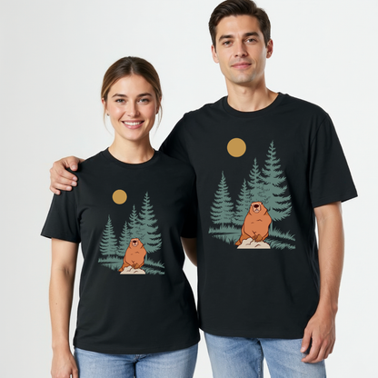 Unisex Bio T-Shirt Murmeltier