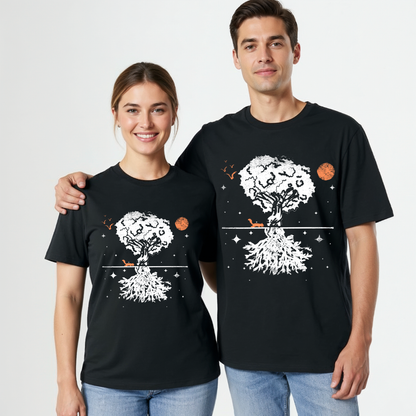 Unisex Bio T-Shirt mystischer baum