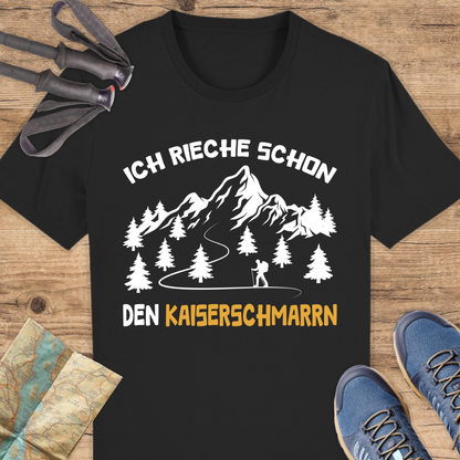 Unisex Bio T-Shirt ich rieche schon den Kaiserschmarrn