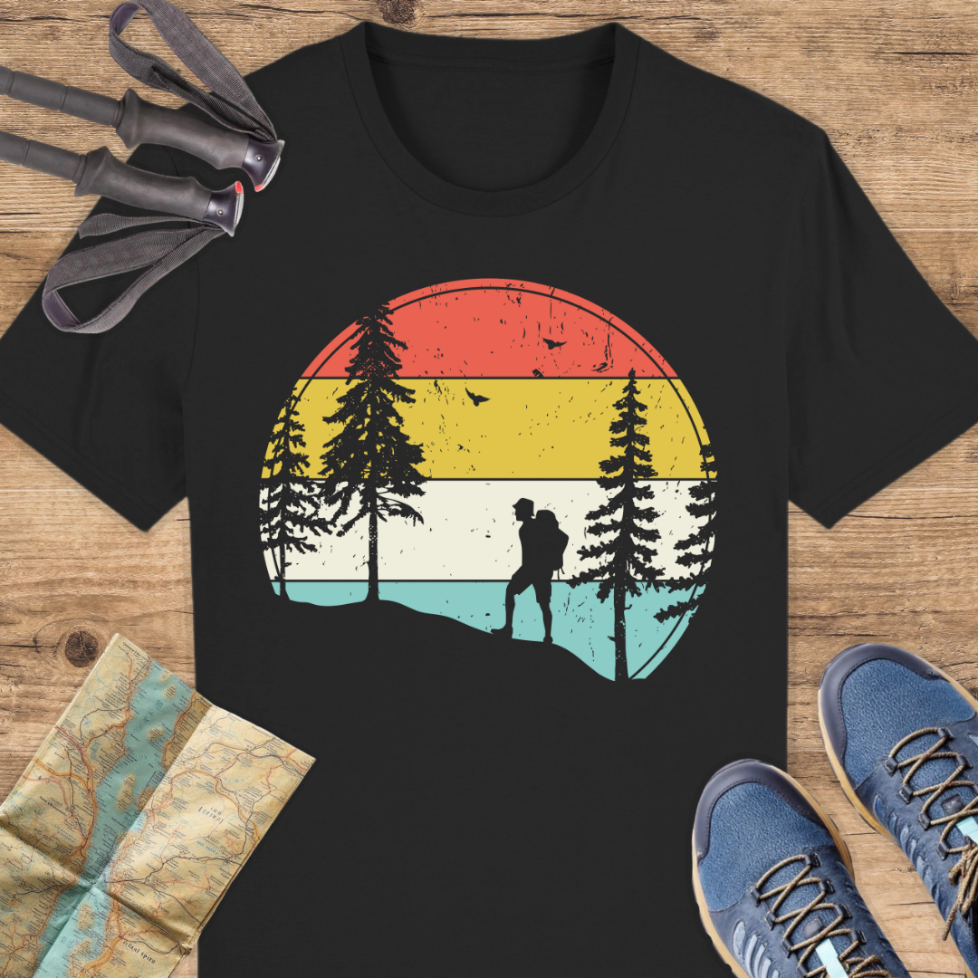 Unisex Bio T-Shirt Vintage wandern