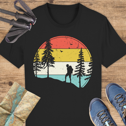 Unisex Bio T-Shirt Vintage wandern