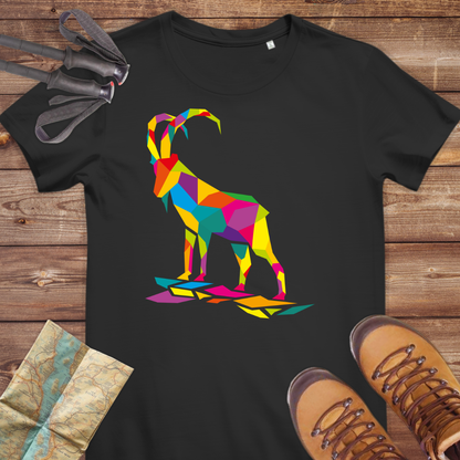 Damen Medium Fit Bio T-Shirt Steinbock