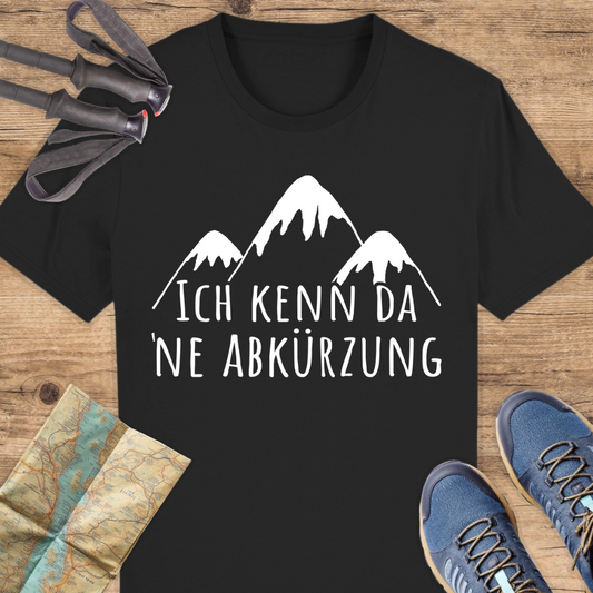 Unisex Bio T-Shirt Ich kenn da ne Abkürzung