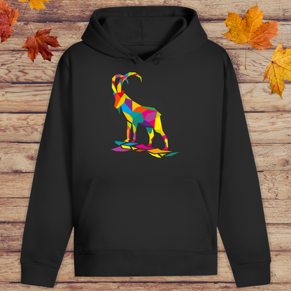 Hoodie Unisex Bunter Steinbock