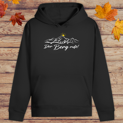 Hoodie Unisex Der Berg ruft