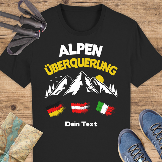 Unisex Bio T-Shirt Alpenüberquerung