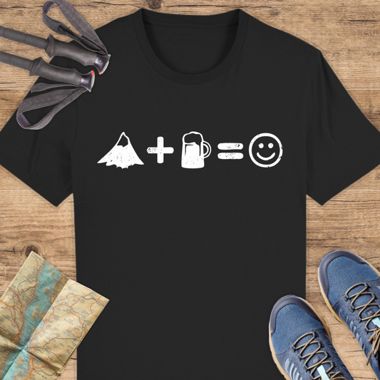 Unisex Bio T-Shirt Berge und Bier