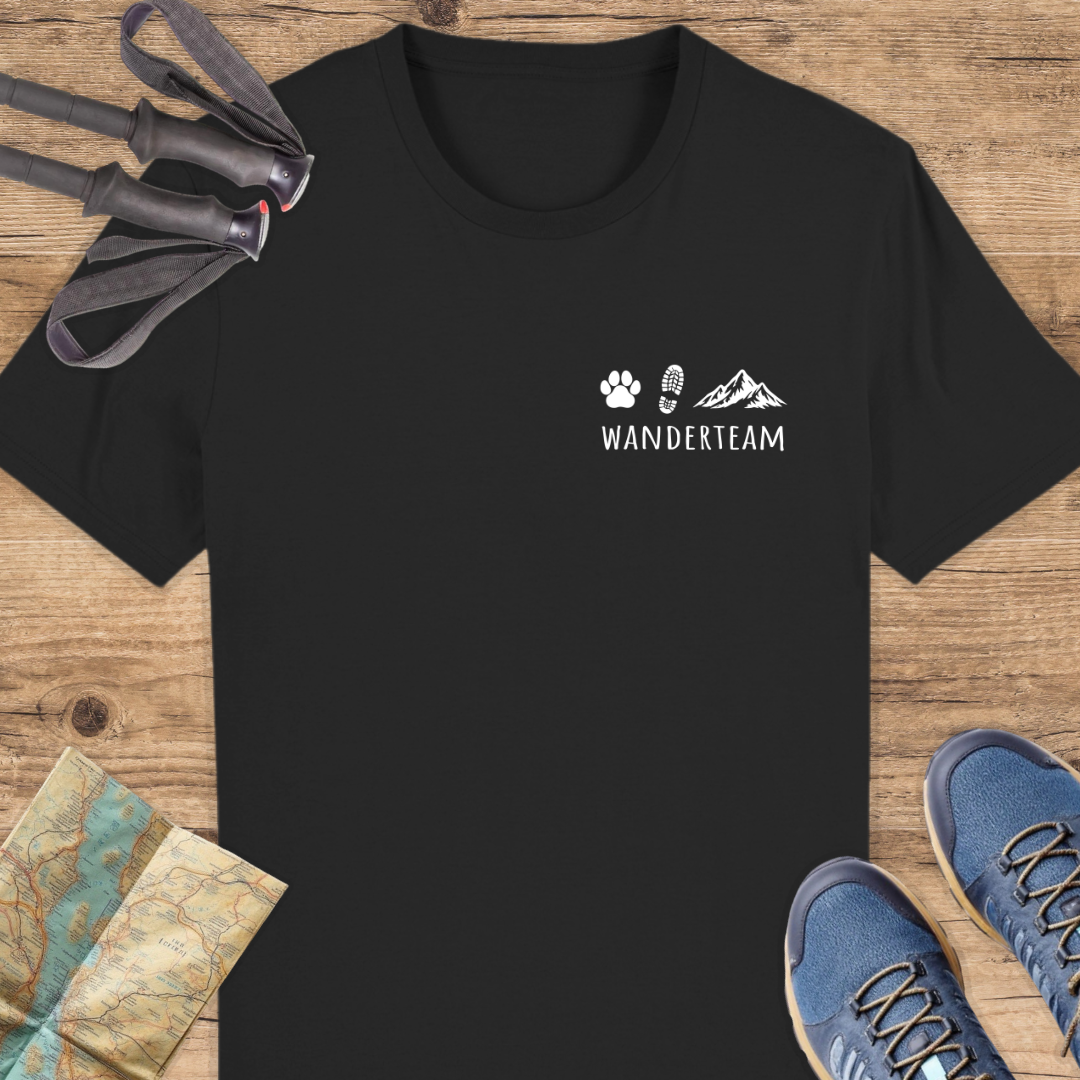 Unisex Bio T-Shirt Hund Wanderteam