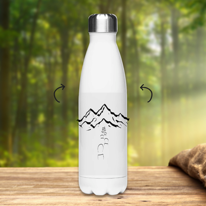 Edelstahl-Thermoflasche Spuren Berge