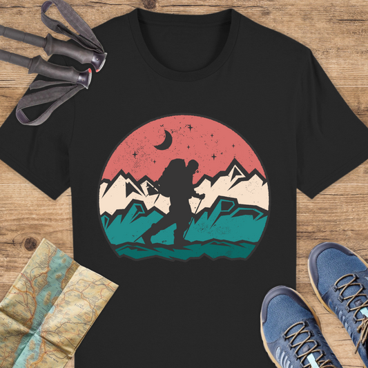 Unisex Bio T-Shirt Vintage Wandern