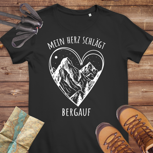 Damen Medium Fit Bio T-Shirt Mein Herz
