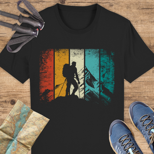 Unisex Bio T-Shirt Vintage Wandern