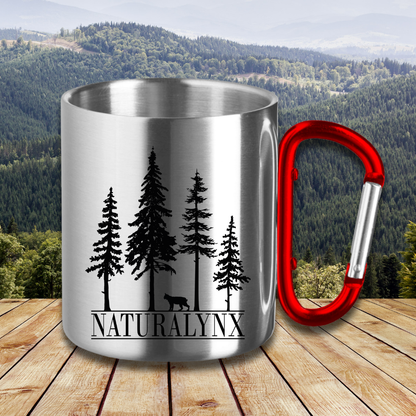 Edelstahltasse Naturalynx