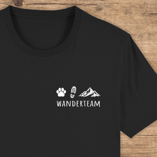 Unisex Bio T-Shirt Hund Wanderteam