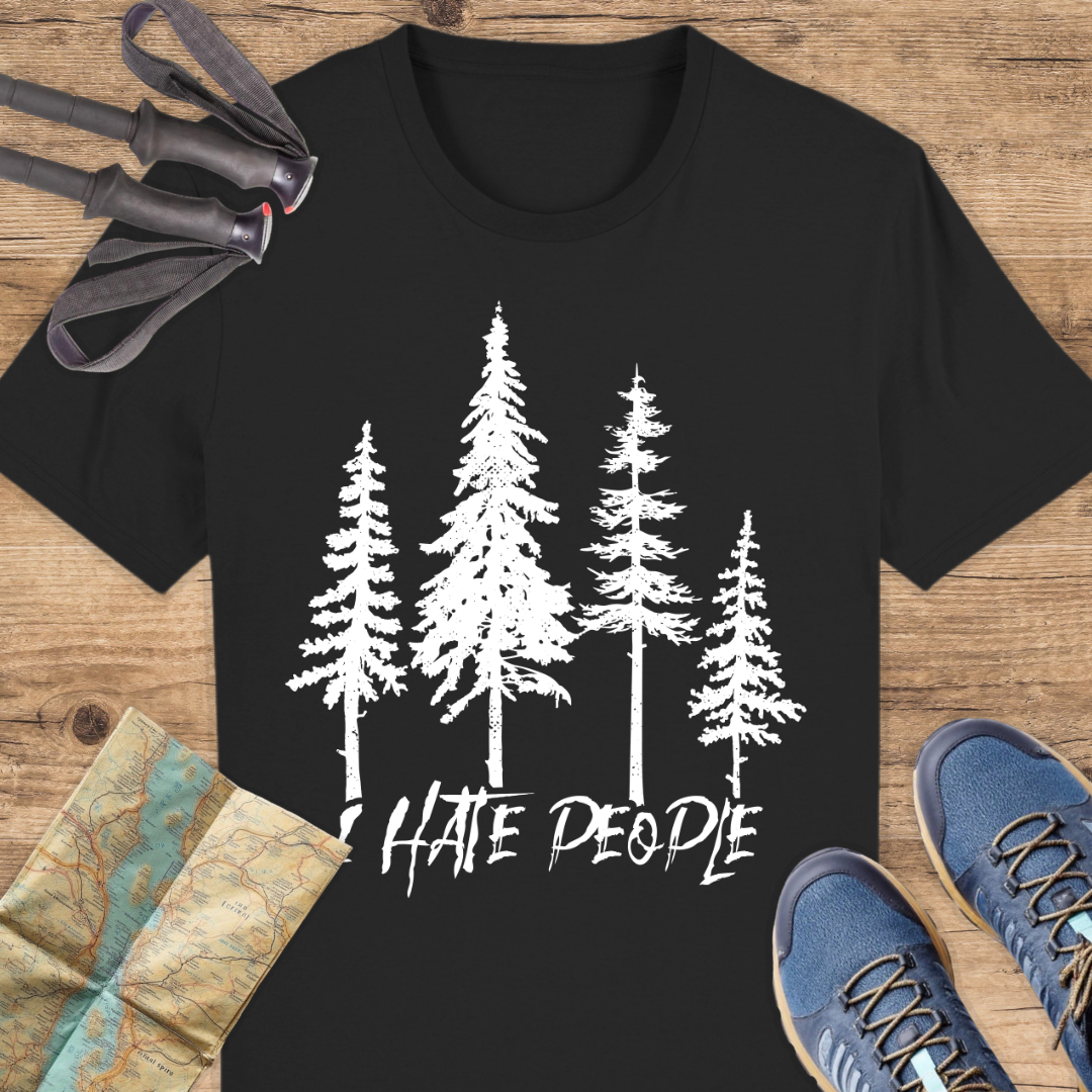 Unisex Bio T-Shirt I hate people