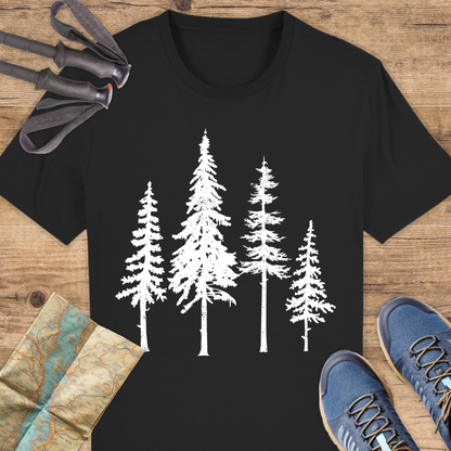 Unisex Bio T-Shirt T-Shirt Bäume