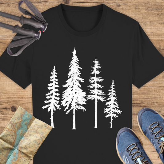 Unisex Bio T-Shirt T-Shirt Bäume