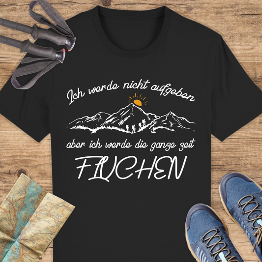 Unisex Bio T-Shirt Ich werde nicht aufgeben
