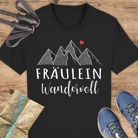 Unisex Bio T-Shirt Fräulein wandervoll