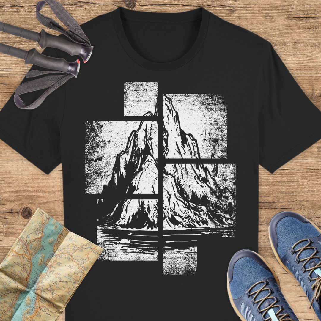 Unisex Bio T-Shirt Vintage Berg