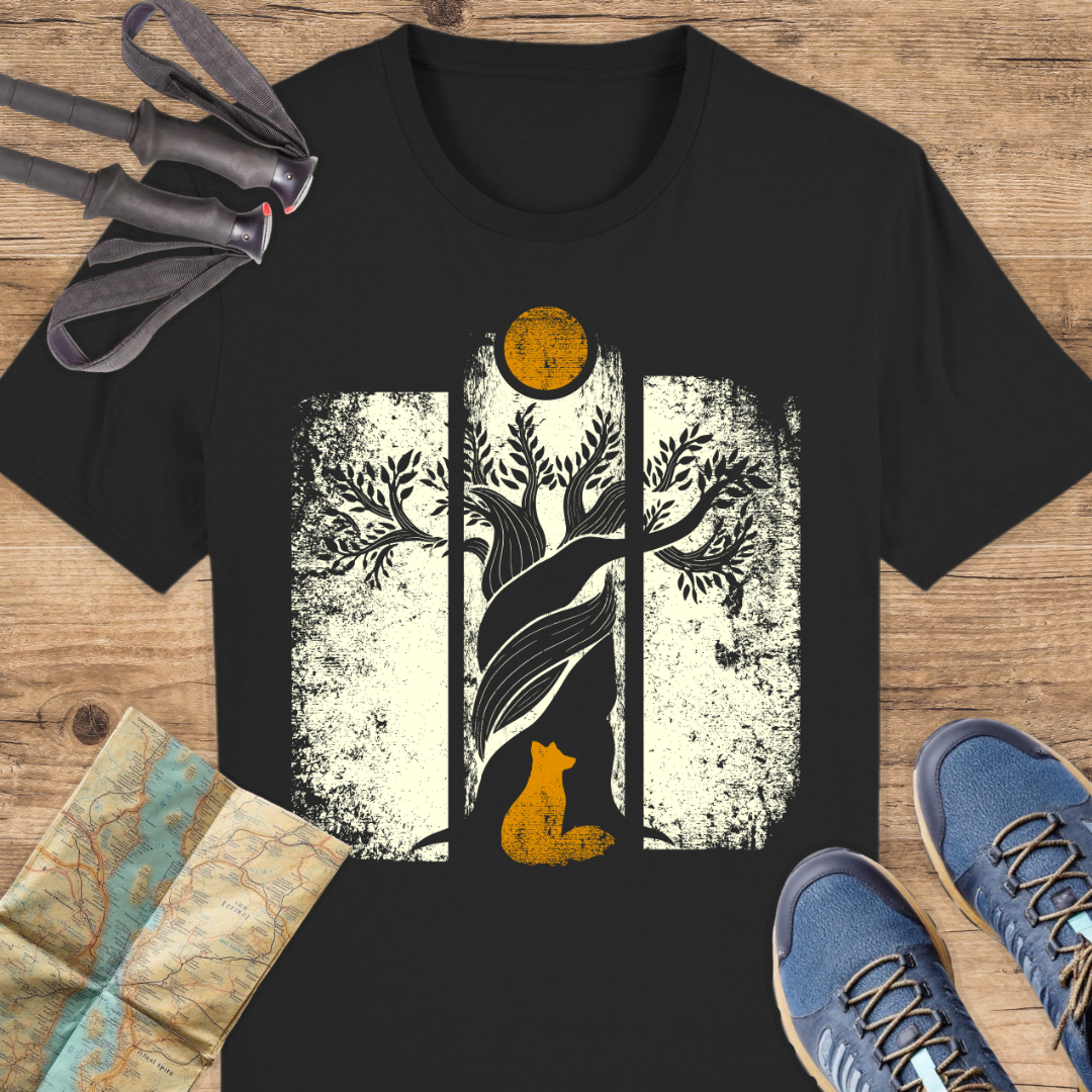 Unisex Bio T-Shirt Fuchs Baum