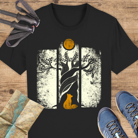 Unisex Bio T-Shirt Fuchs Baum