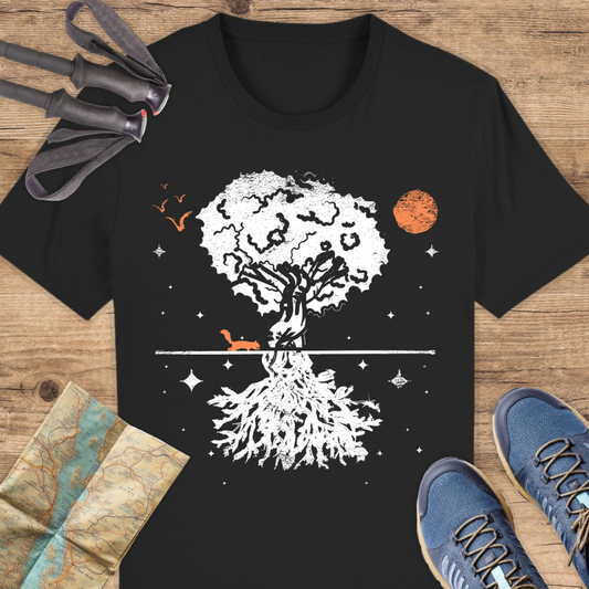 Unisex Bio T-Shirt mystischer baum