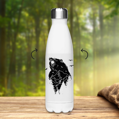 Edelstahl-Thermoflasche Bär