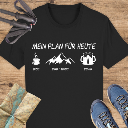 Unisex Bio T-Shirt Mein plan für heute