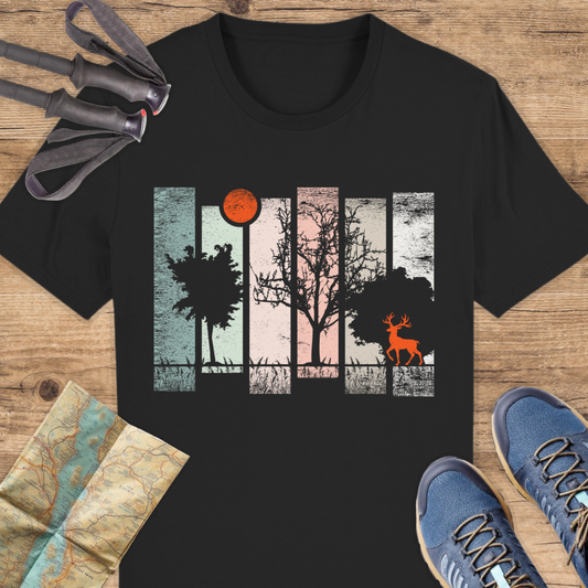 Unisex Bio T-Shirt Vintage Wald