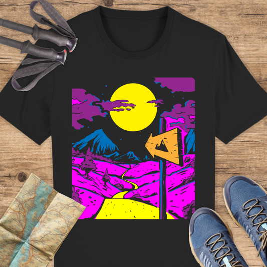 Unisex Bio T-Shirt Vintage Berge