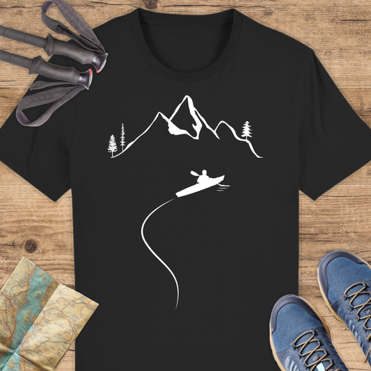 Unisex Bio T-Shirt Kayak Berge