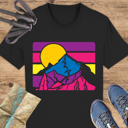 Unisex Bio T-Shirt Vintage Berge