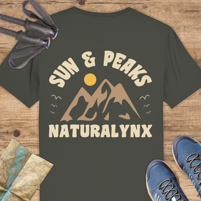 Unisex Bio T-Shirt Sun and Peaks