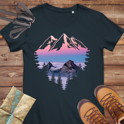 Damen Medium Fit Bio T-Shirt Bege Bild