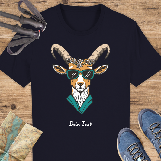 Unisex Bio T-Shirt Personalisierter Steinbock
