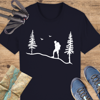 Unisex Bio T-Shirt Wandern
