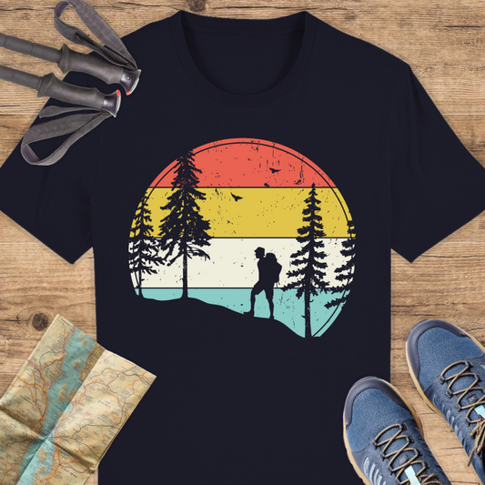 Unisex Bio T-Shirt Vintage wandern
