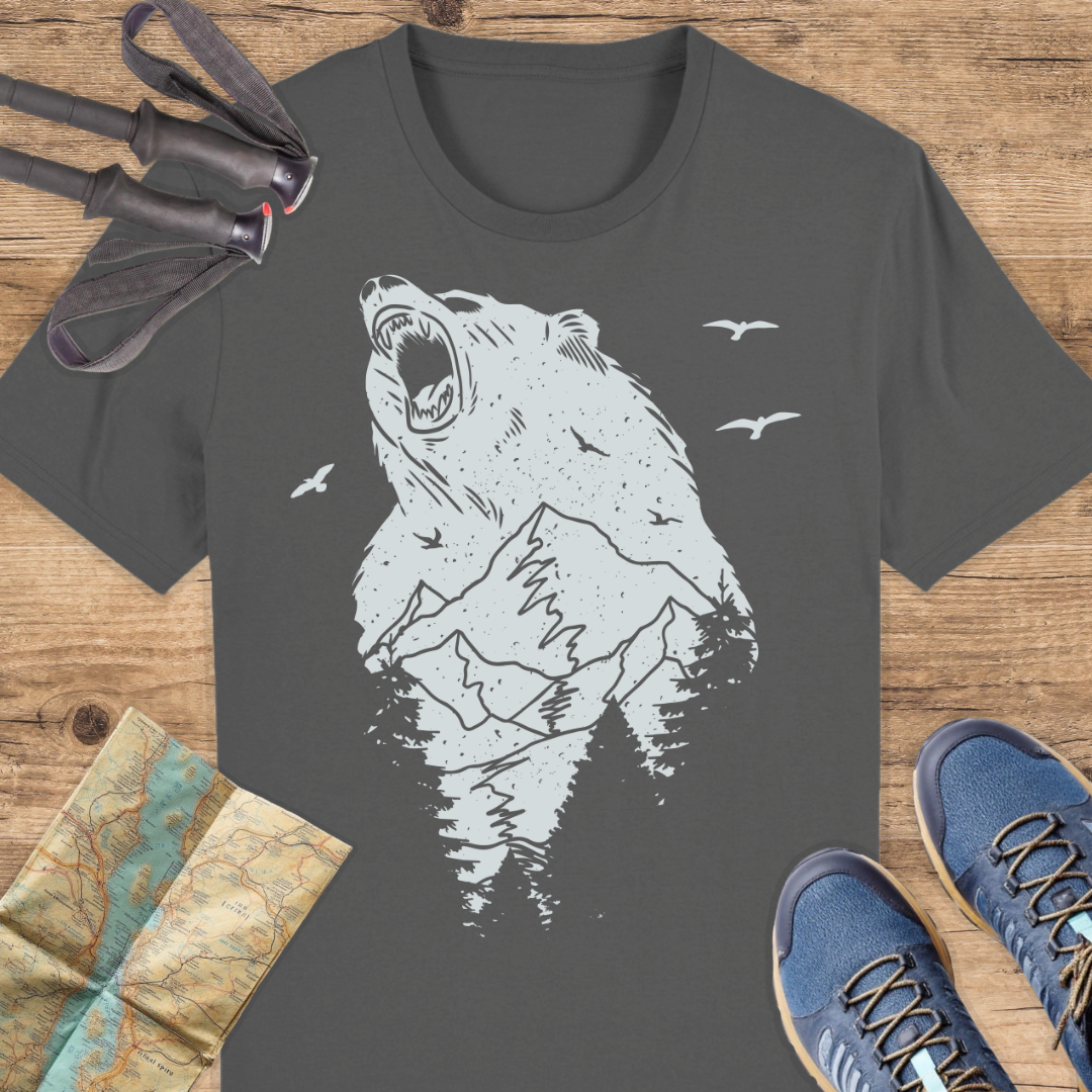 Unisex Bio T-Shirt Bär Berge