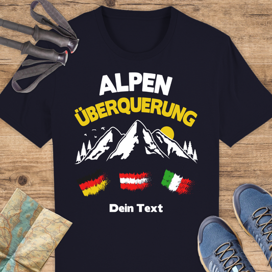Unisex Bio T-Shirt Alpenüberquerung