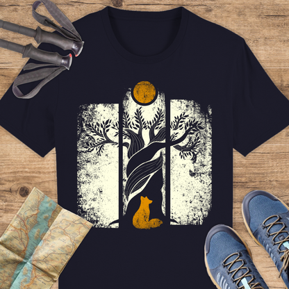Unisex Bio T-Shirt Fuchs Baum