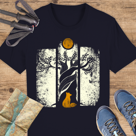 Unisex Bio T-Shirt Fuchs Baum