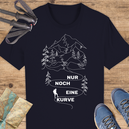 Unisex Bio T-Shirt Nur noch eine Kurve