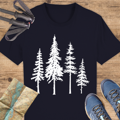 Unisex Bio T-Shirt T-Shirt Bäume