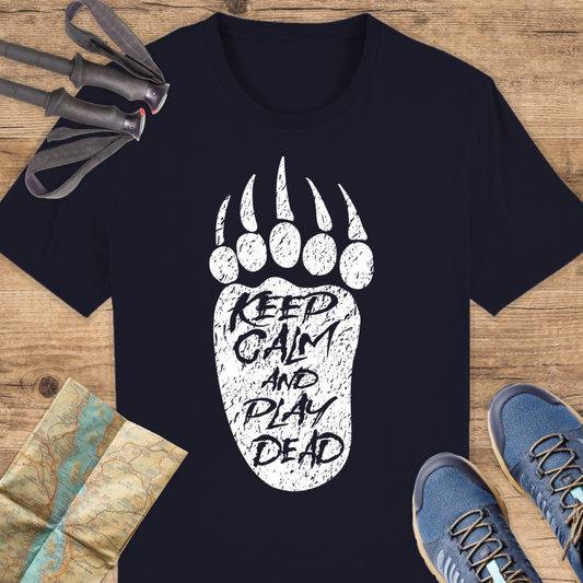 Unisex Bio T-Shirt Keep calm and play dead