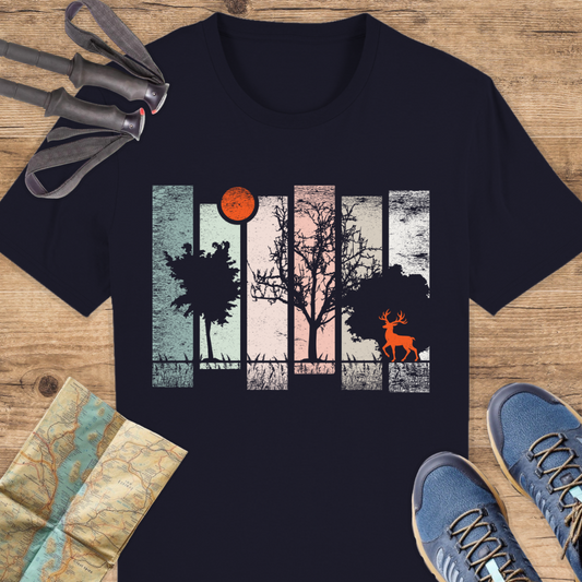 Unisex Bio T-Shirt Vintage Wald