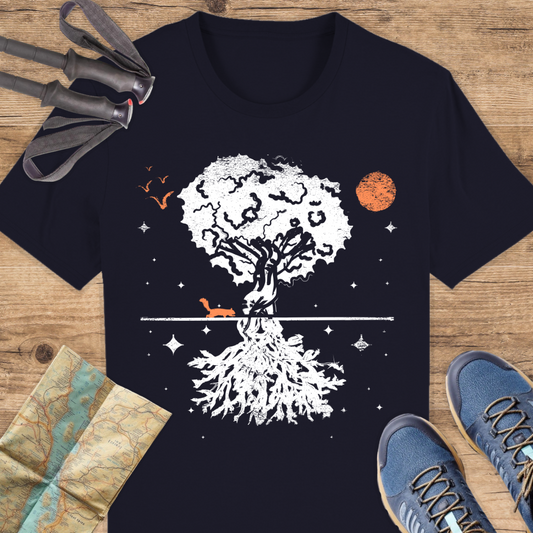 Unisex Bio T-Shirt mystischer baum